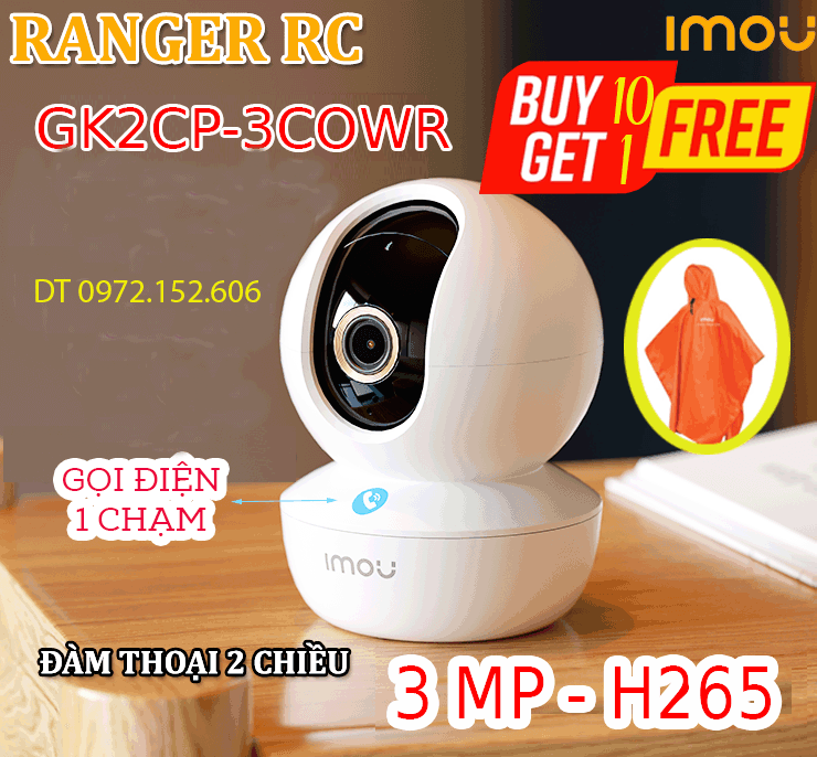 IMOU(Trong Nhà) IPC-GK2CP-3C0WR